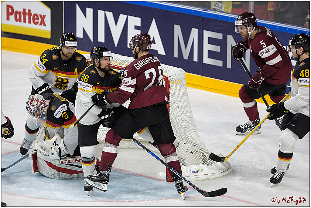 IIHF WM 2017, Deutschland - Lettland, 16.05.2017